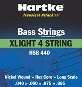 Hartke Transient Attack Bass Strings: XLight 4 String